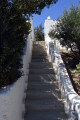 One staircases of bêton.
