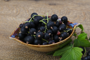 Black currants heap