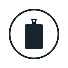 Obraz premium cutting board flat icon