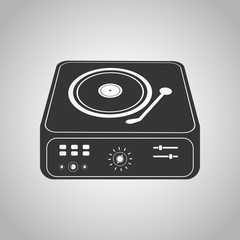 Fototapeta premium turntable icon