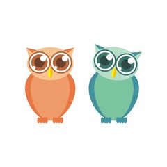Obraz premium Owl illustration vector