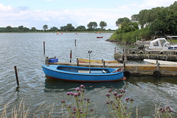 Idyllischer Hafen in der Schleim&uuml;nde