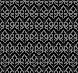 Antique seamless background 422 aboriginal garden leaf abstract pattern

