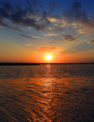 Obraz premium sunset over sea