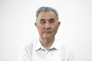 Portrait of an old man