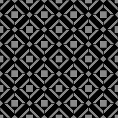 Obraz premium Antique seamless background 454 geometry square check cross kaleidoscope 