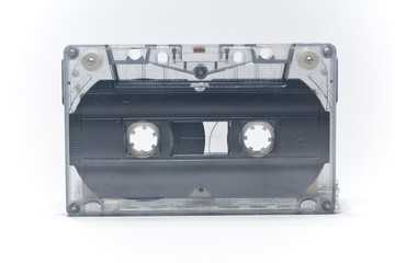 Audio tape cassettes. 
Audio Cassette isolated on white background. 
