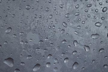 Drops of water/Horizontal abstract background of water drops