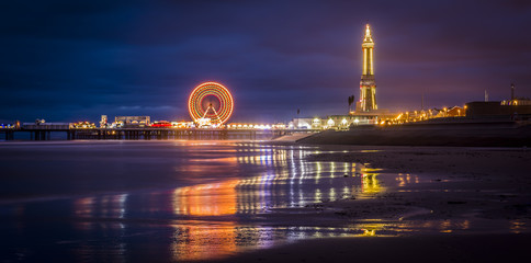 Stunning Blackpool at night