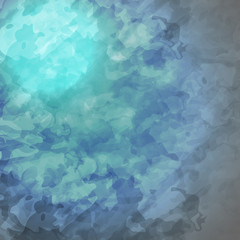 Ice Surface Background with Scratches and Stains - Vector Illustration