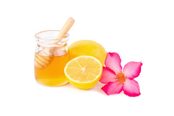 lemon juice with honey