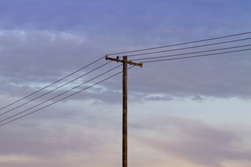 high voltage power lines