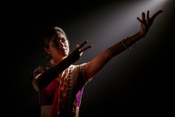 brunete indian woman