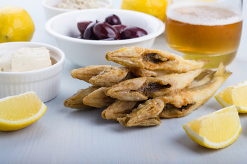 Fried ladyfish.