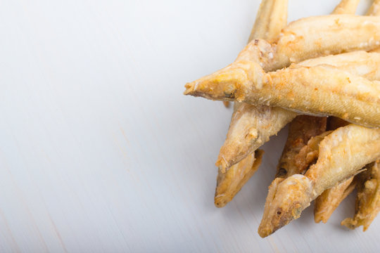 Fried ladyfish.