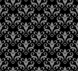 Antique seamless background 529 vintage spiral curve flower
