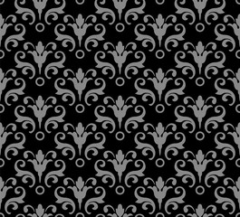 Antique seamless background 529 vintage spiral curve flower
