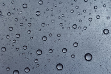 Drops of water/Horizontal abstract background of water drops