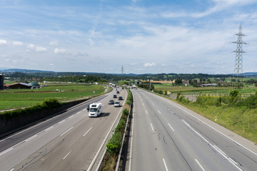 Verkehr auf der Strasse 