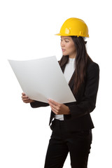 looking at the building plan