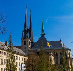 Fototapeta premium cathedral of Luxembourg