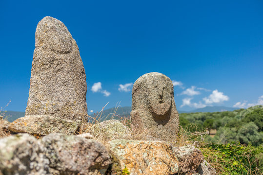 Amazing prehistoric statues in the Corsica hills - 3