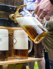 Bier vom Fass, Bier zapfen