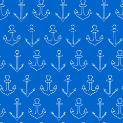 Seamless pattern with anchors
