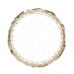 golden splash radial 3d rendering