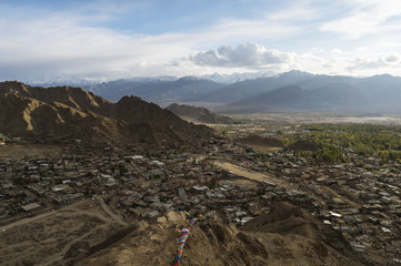 The Beautiful view of Leh Ladakh,India