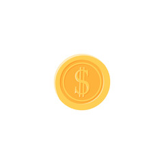 Coin Icon vector illustration