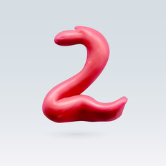 Color Plasticine Figure