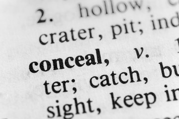 Obraz premium Conceal