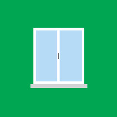 simple window flat