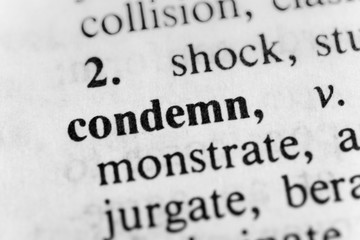 Condemn