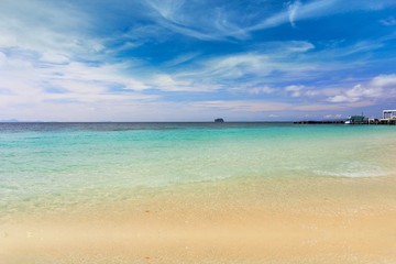  Paradise beach in Koh maiton island , phuket ,Thailand
