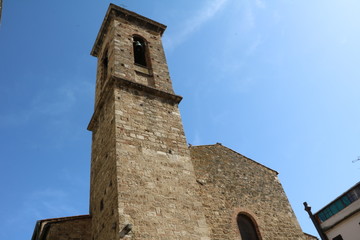 Fototapeta na wymiar Church Santa Maria Assunta in Poggibonsi, Italy