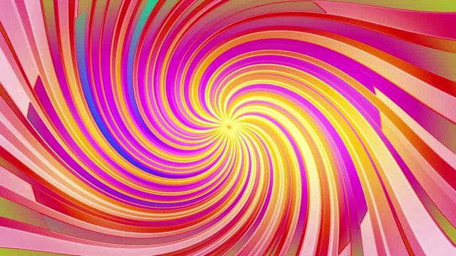 Animated candy color swirl looping backgrounds 