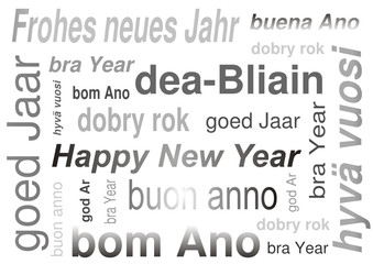 Frohes neues Jahr - Happy New Year