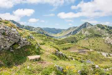 Parque Nacional de los Picos de Europa (Picos d’Europa) Asturies (Asturien, Asturias) Spanien (España)