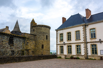 Fototapeta na wymiar Château de Vitré, Vitre, France