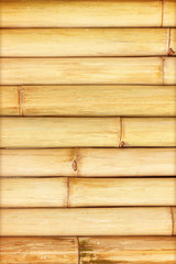 Old bamboo fence background; Old natural bamboo fence texture ba