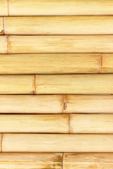 Fototapeta premium Old bamboo fence background; Old natural bamboo fence texture ba