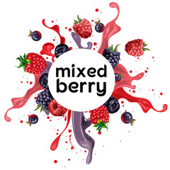 mixed berry punch © oncombuntung