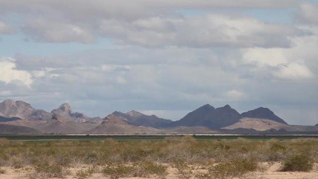 Desert – Landscape with Clouds 3