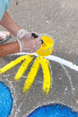 painting playground.