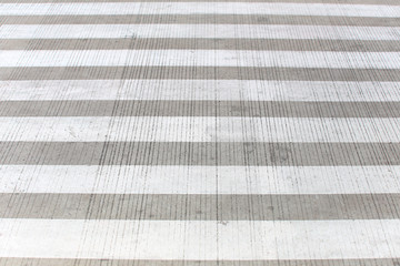 Zebra crossing or crosswalk on street.