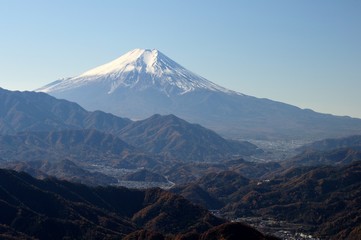 Fototapeta premium Góra Fuji widziana z Mt.
