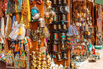 Nepalese souvenir shop
