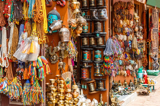 Nepalese souvenir shop